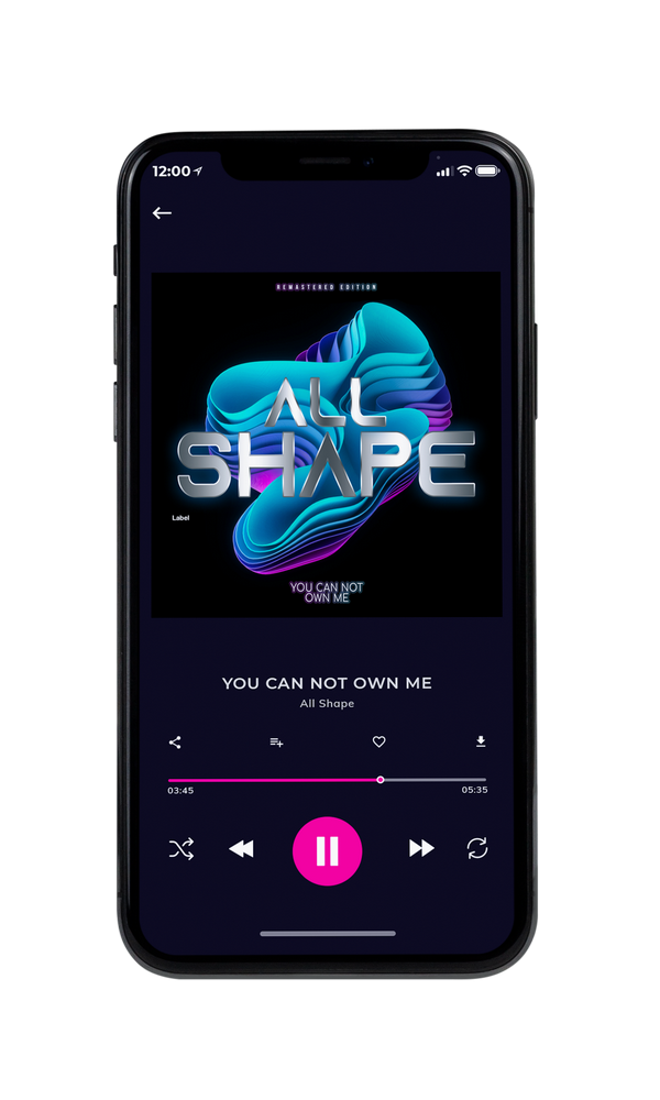 Tablet view of Premade Dance & House Album Cover - Ebony #3917 | AlbumArtZone*