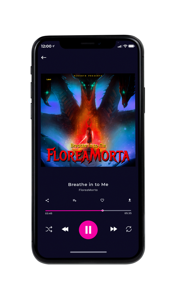 Tablet view of Premade Heavy Metal & Gothic Metal Album Cover - Ebony Clay #3974 | AlbumArtZone*