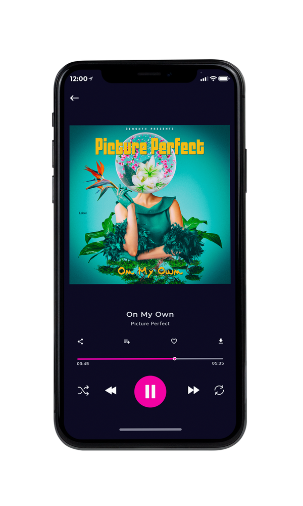 Tablet view of Premade Pop Album Cover - Jungle Green #3989 | AlbumArtZone*