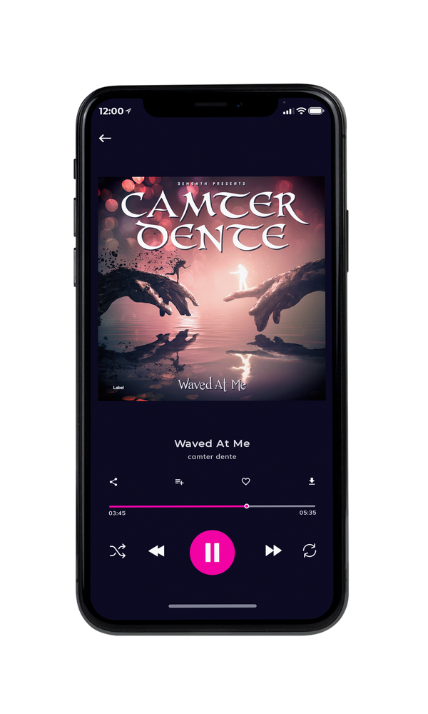 Tablet view of Premade Heavy Metal & Gothic Metal Album Cover - Thunder #3993 | AlbumArtZone*