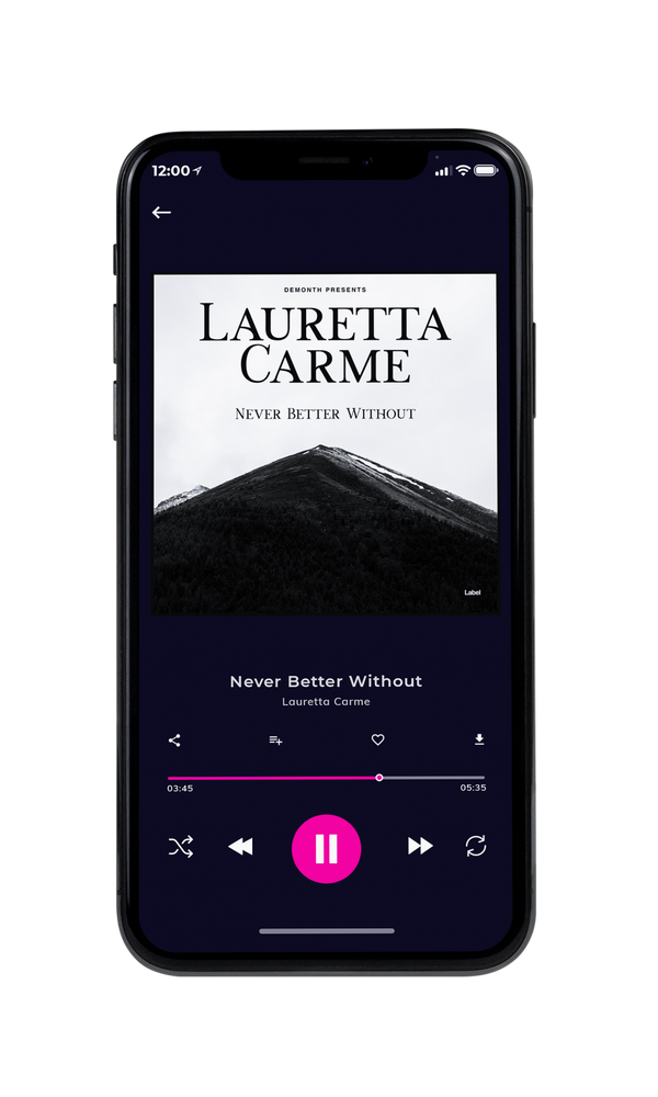Tablet view of Premade Indie & Folk Music Album Cover - Cod Gray #4048 | AlbumArtZone*