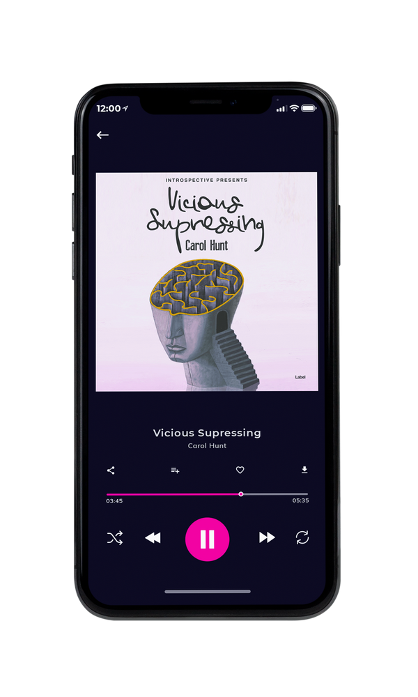 Tablet view of Premade Contemporary Music Album Cover - Fuscous Gray #4071 | AlbumArtZone*