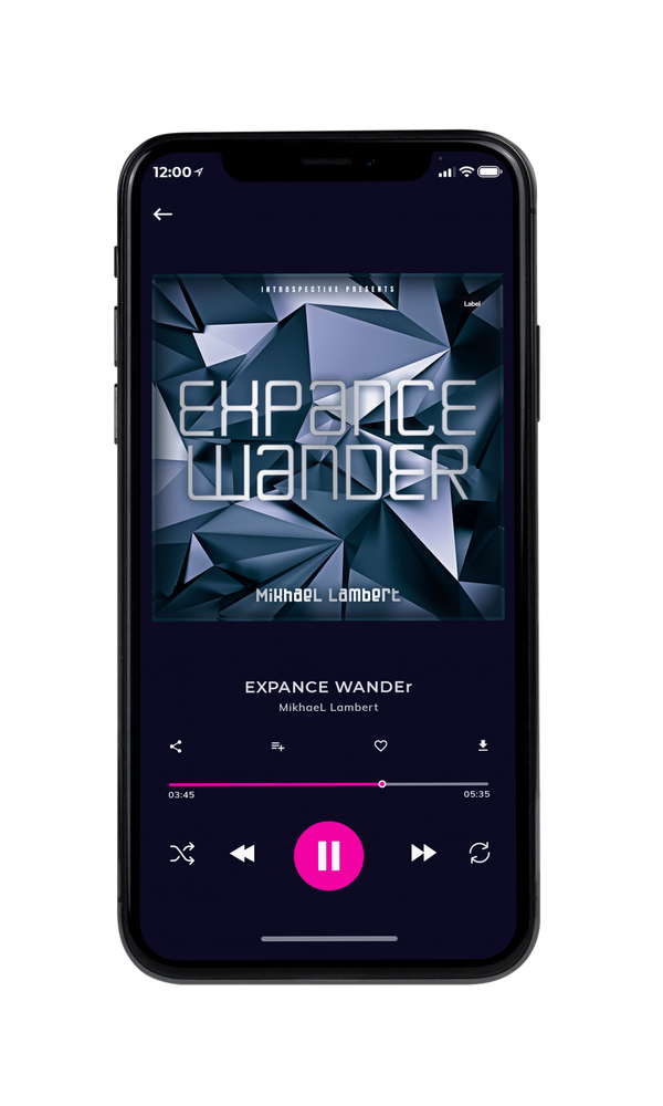 Tablet view of Premade Contemporary Music Album Cover - Mirage #4091 | AlbumArtZone*