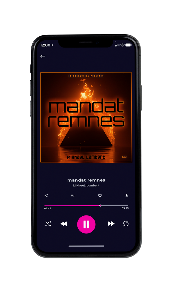 Tablet view of Premade EDM, House & Dub Album Cover - Red Stage #4092 | AlbumArtZone*