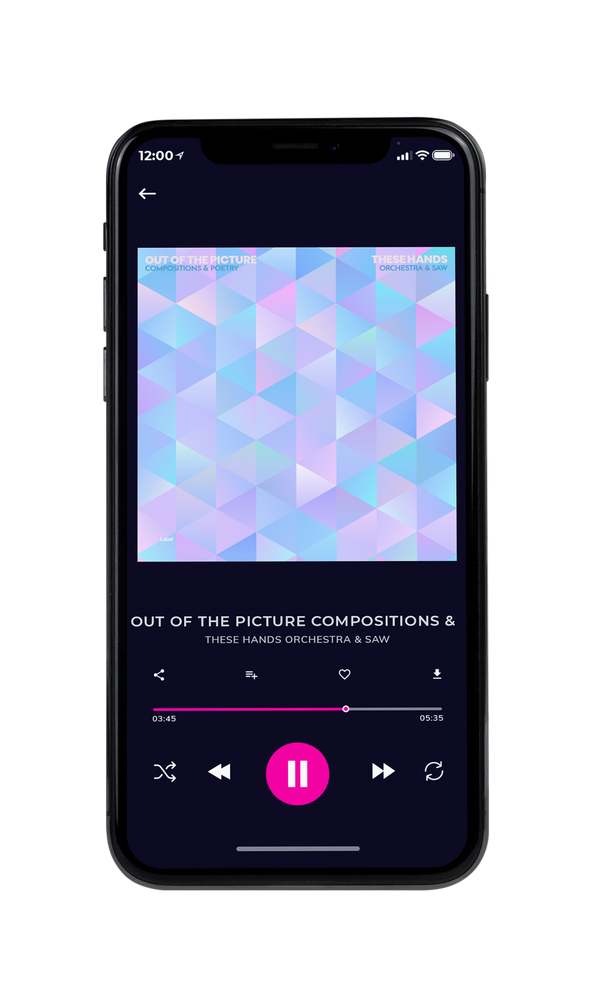 Tablet view of Premade Pop Album Cover - Tropical Blue #4157 | AlbumArtZone*