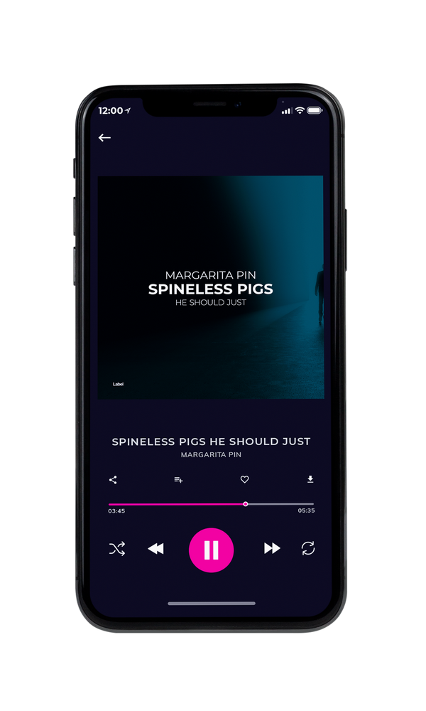 Tablet view of Premade Pop Album Cover - Black Pearl #4193 | AlbumArtZone*