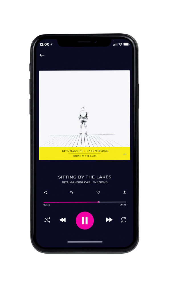 Tablet view of Premade Pop Album Cover - Yellow #4256 | AlbumArtZone*
