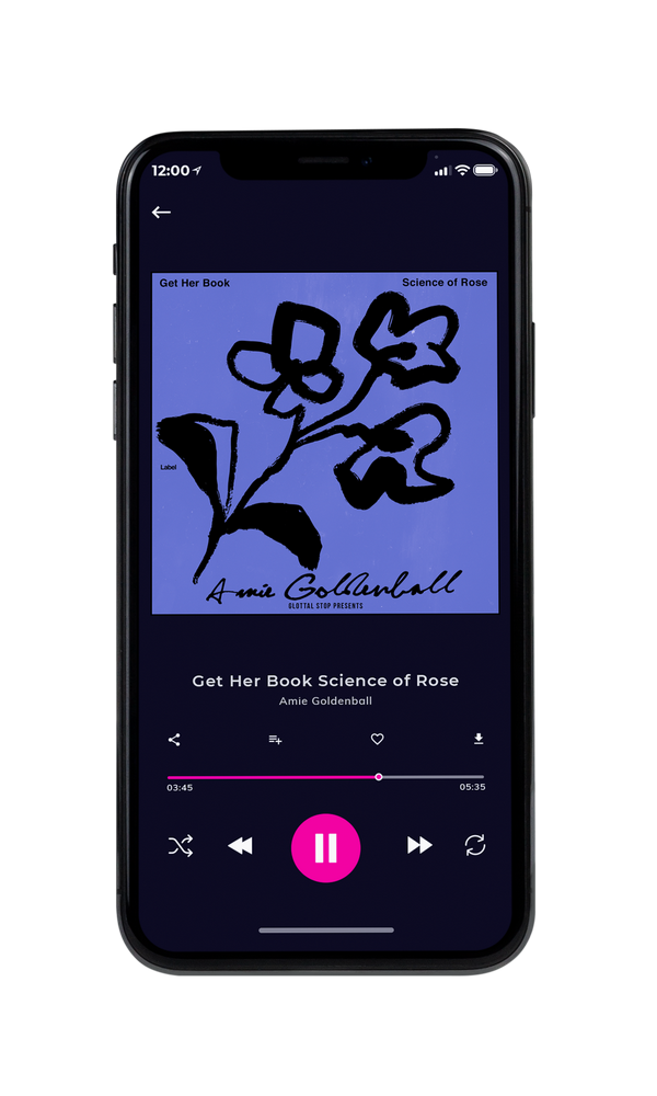 Tablet view of Premade Rock,Punk & Alternative Album Cover - Blue Marguerite #4305 | AlbumArtZone*