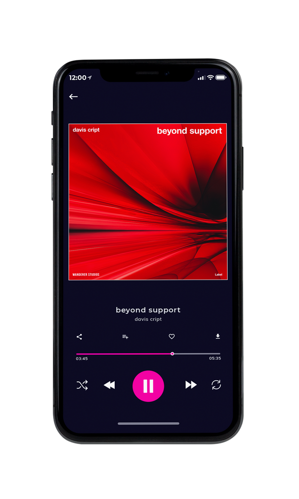 Tablet view of Premade EDM, House & Dub Album Cover - Thunderbird #4325 | AlbumArtZone*