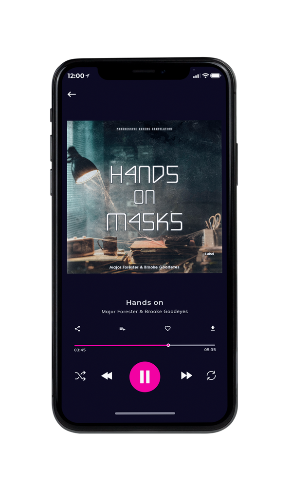 Tablet view of Premade Podcast Album Cover - Outer Space #4333 | AlbumArtZone*
