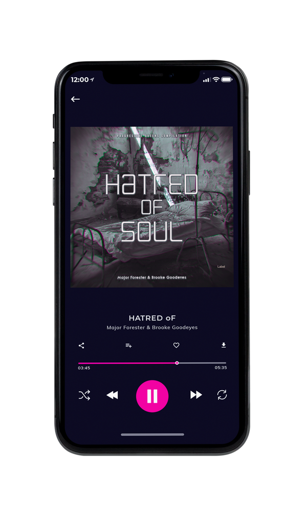 Tablet view of Premade Podcast Album Cover - Tundora #4335 | AlbumArtZone*