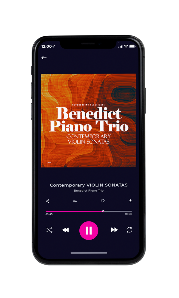 Tablet view of Premade Contemporary Music Album Cover - Fiery Orange #4421 | AlbumArtZone*