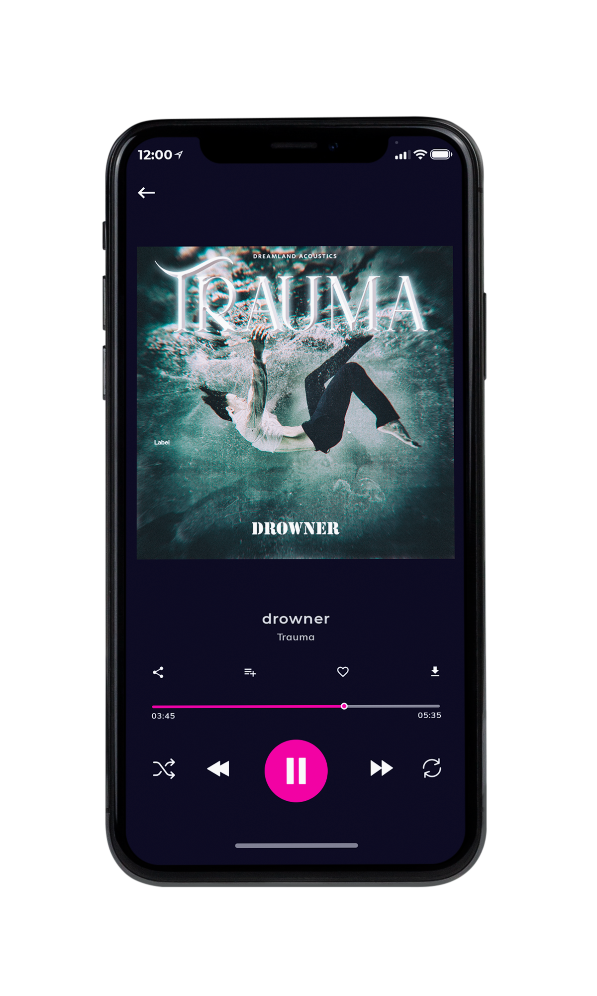 Tablet view of Premade Heavy Metal & Gothic Metal Album Cover - Limed Spruce #4484 | AlbumArtZone*