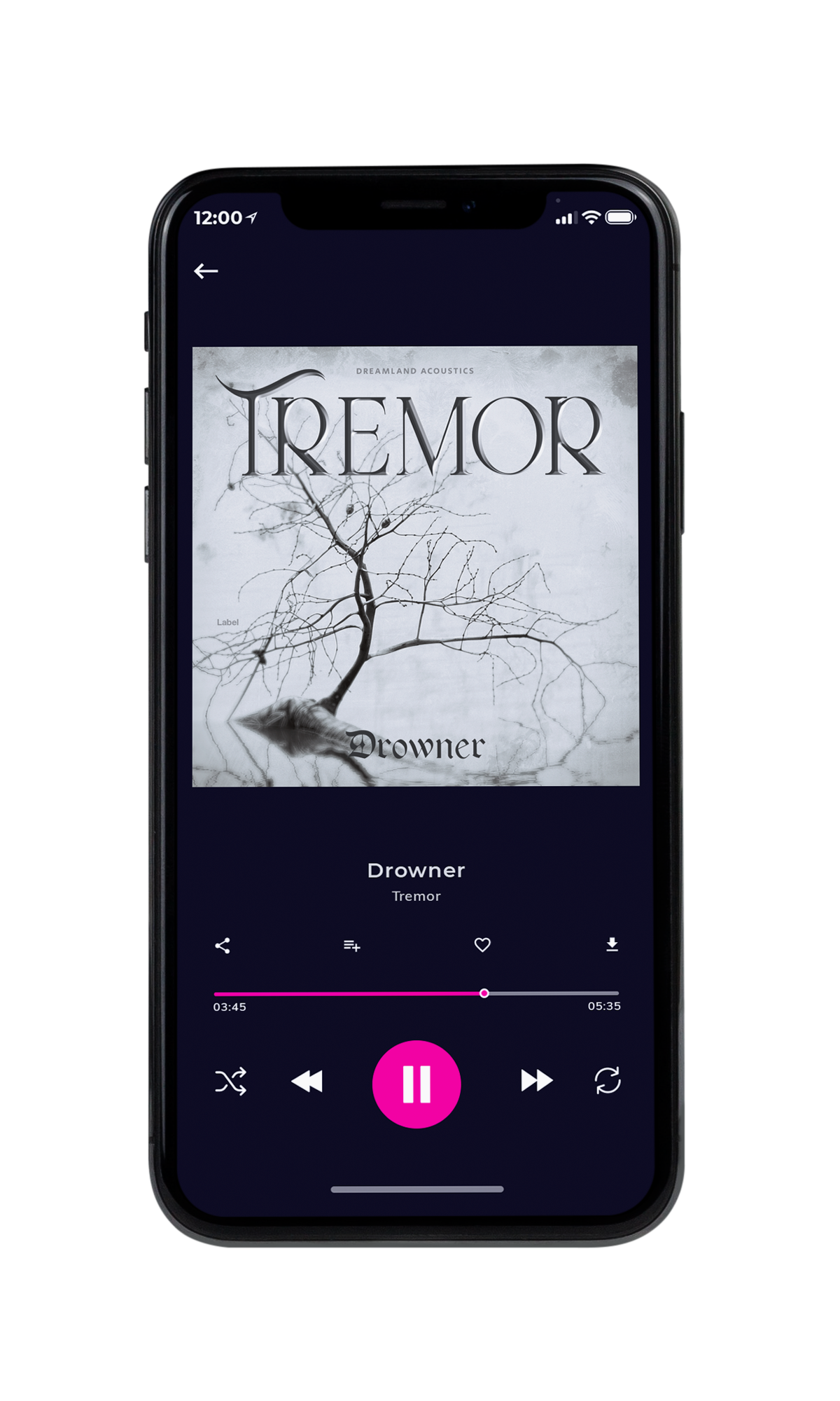 Tablet view of Premade Heavy Metal & Gothic Metal Album Cover - Pumice #4486 | AlbumArtZone*
