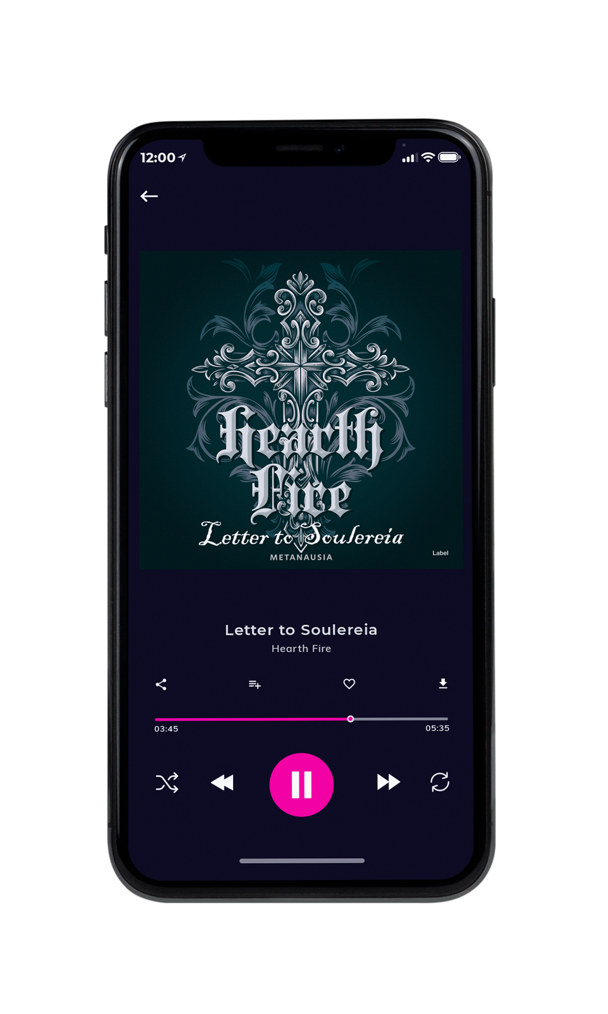 Tablet view of Premade Heavy Metal & Gothic Metal Album Cover - Firefly #4499 | AlbumArtZone*