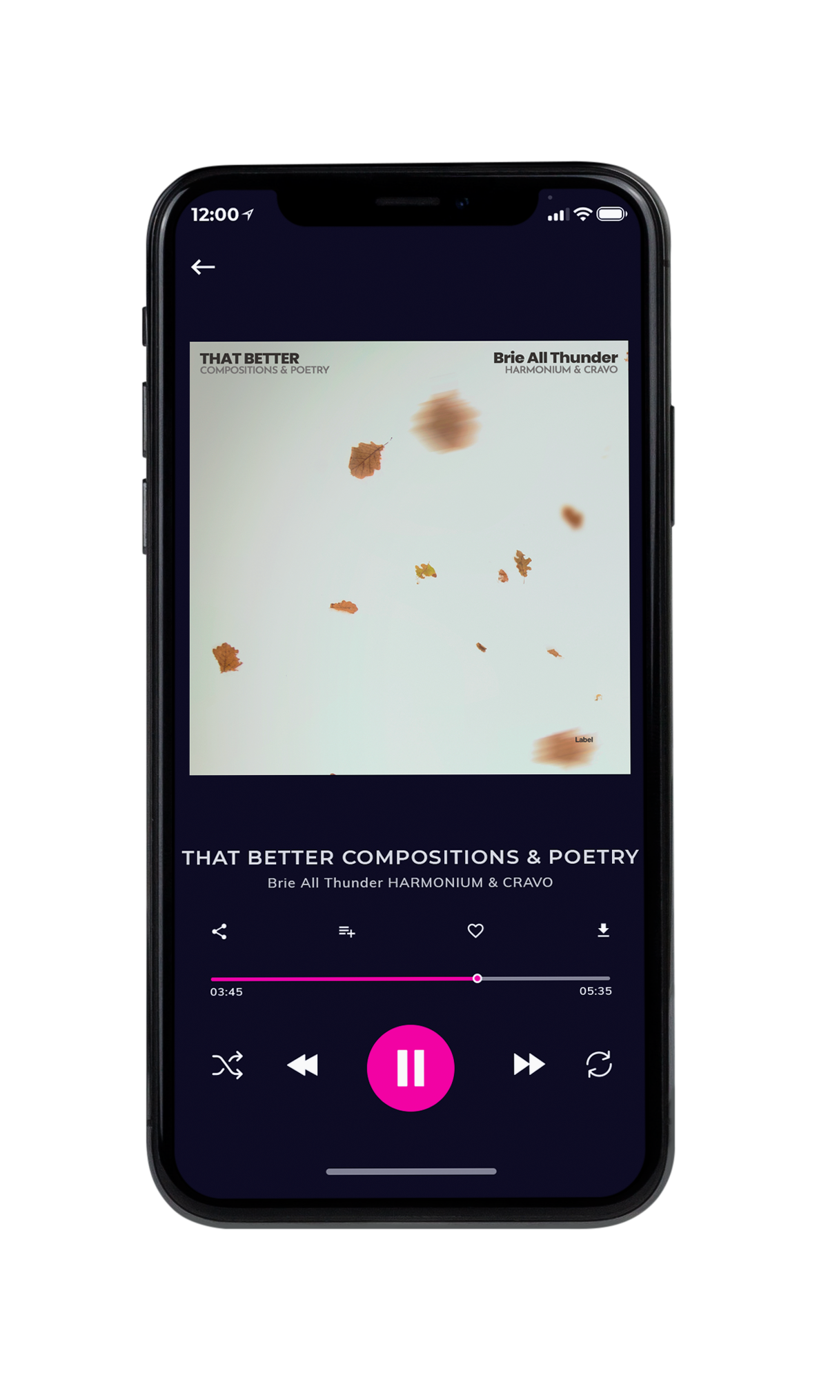 Tablet view of Premade Rock,Punk & Alternative Album Cover - Moon Mist #4522 | AlbumArtZone*