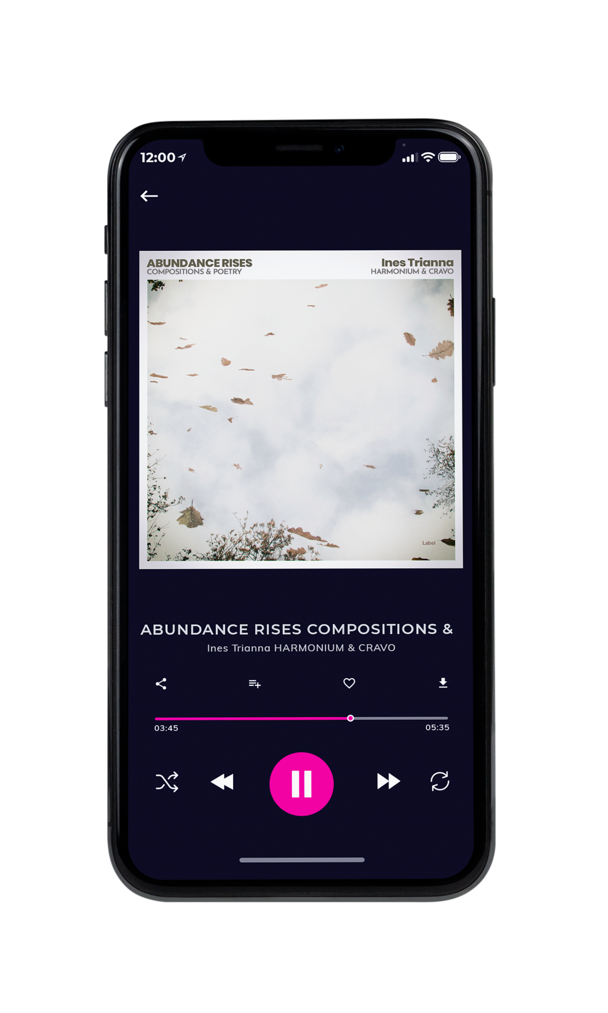Tablet view of Premade Rock,Punk & Alternative Album Cover - Cararra #4524 | AlbumArtZone*