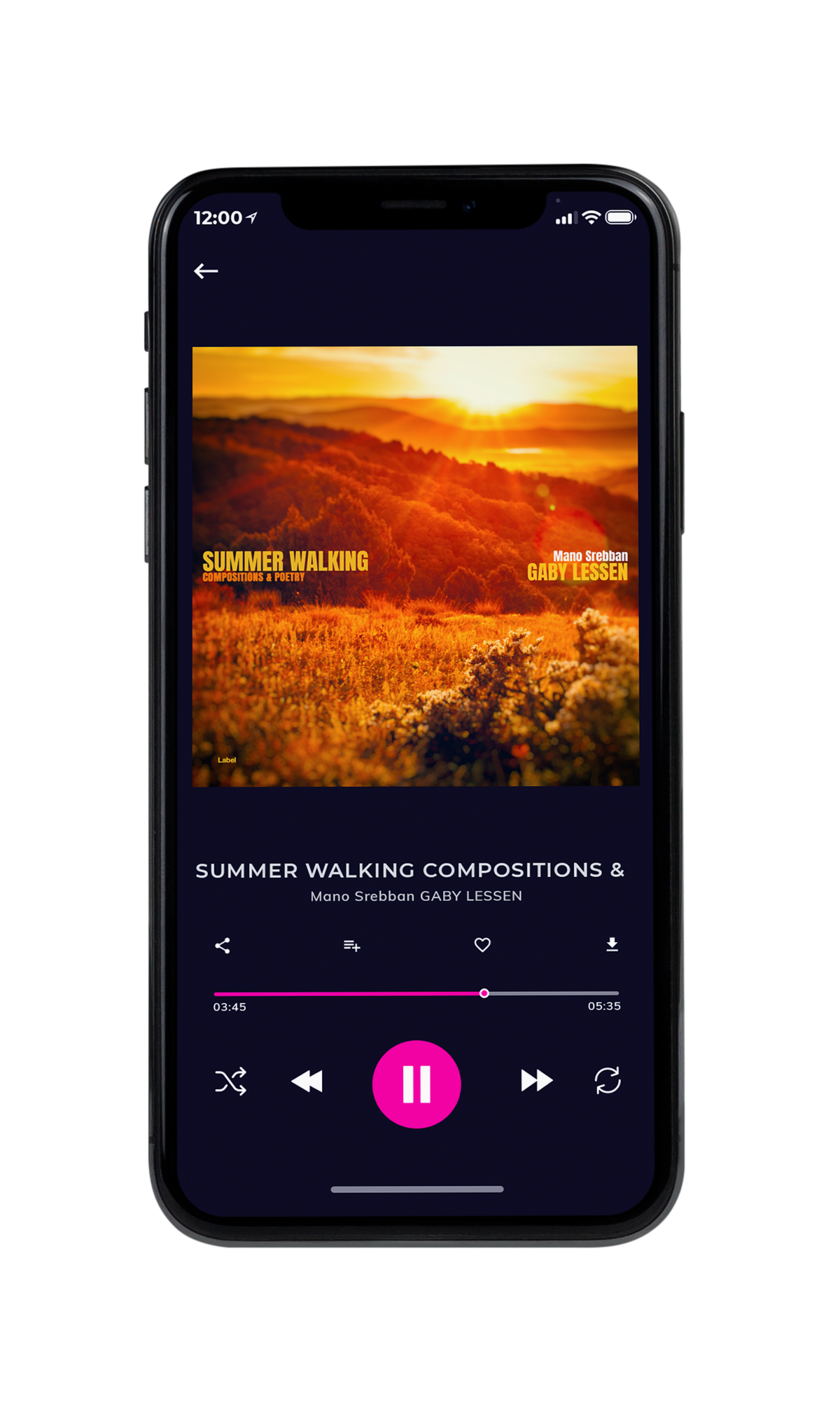 Tablet view of Premade Pop Album Cover - Vesuvius #4533 | AlbumArtZone*