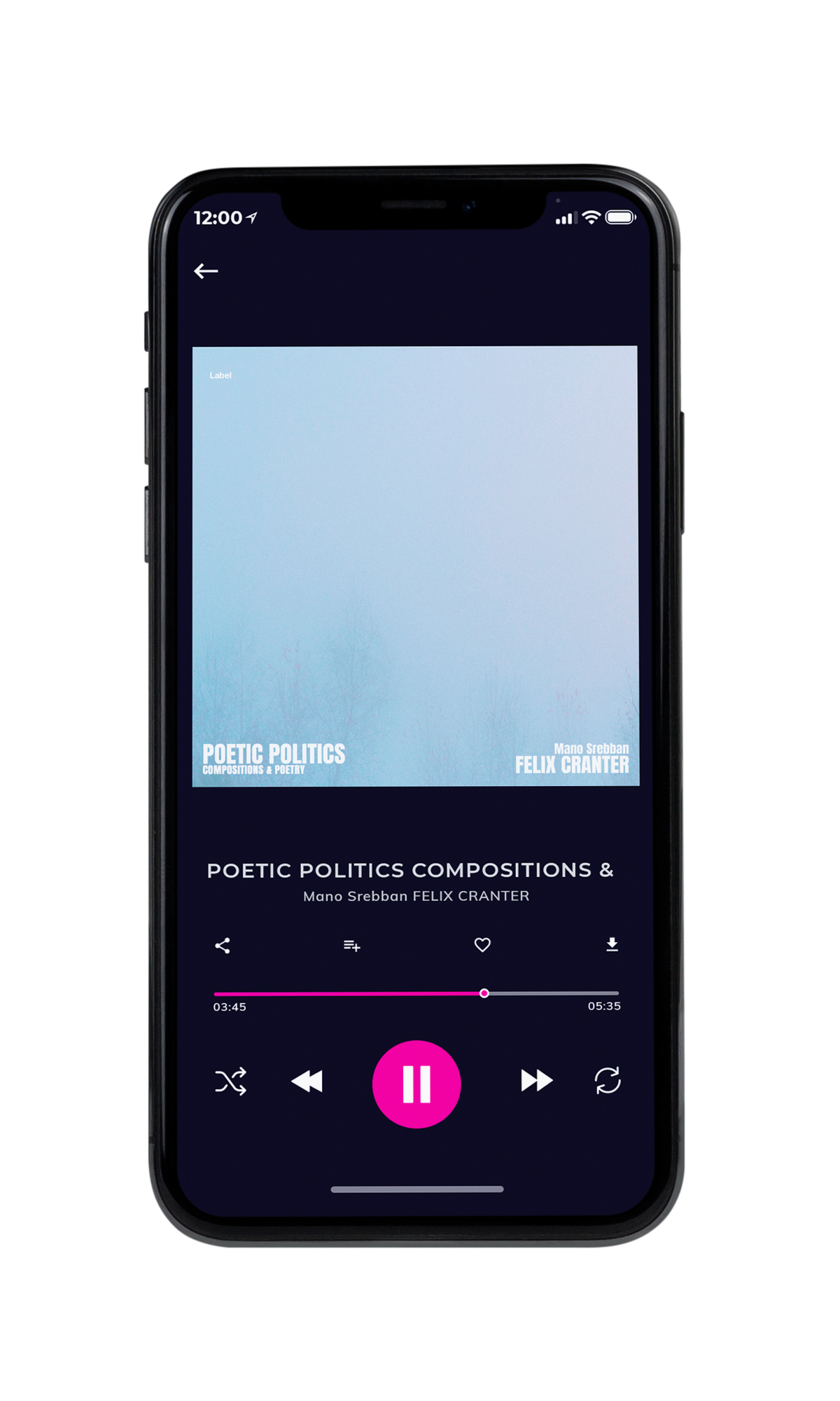 Tablet view of Premade Pop Album Cover - Ziggurat #4536 | AlbumArtZone*