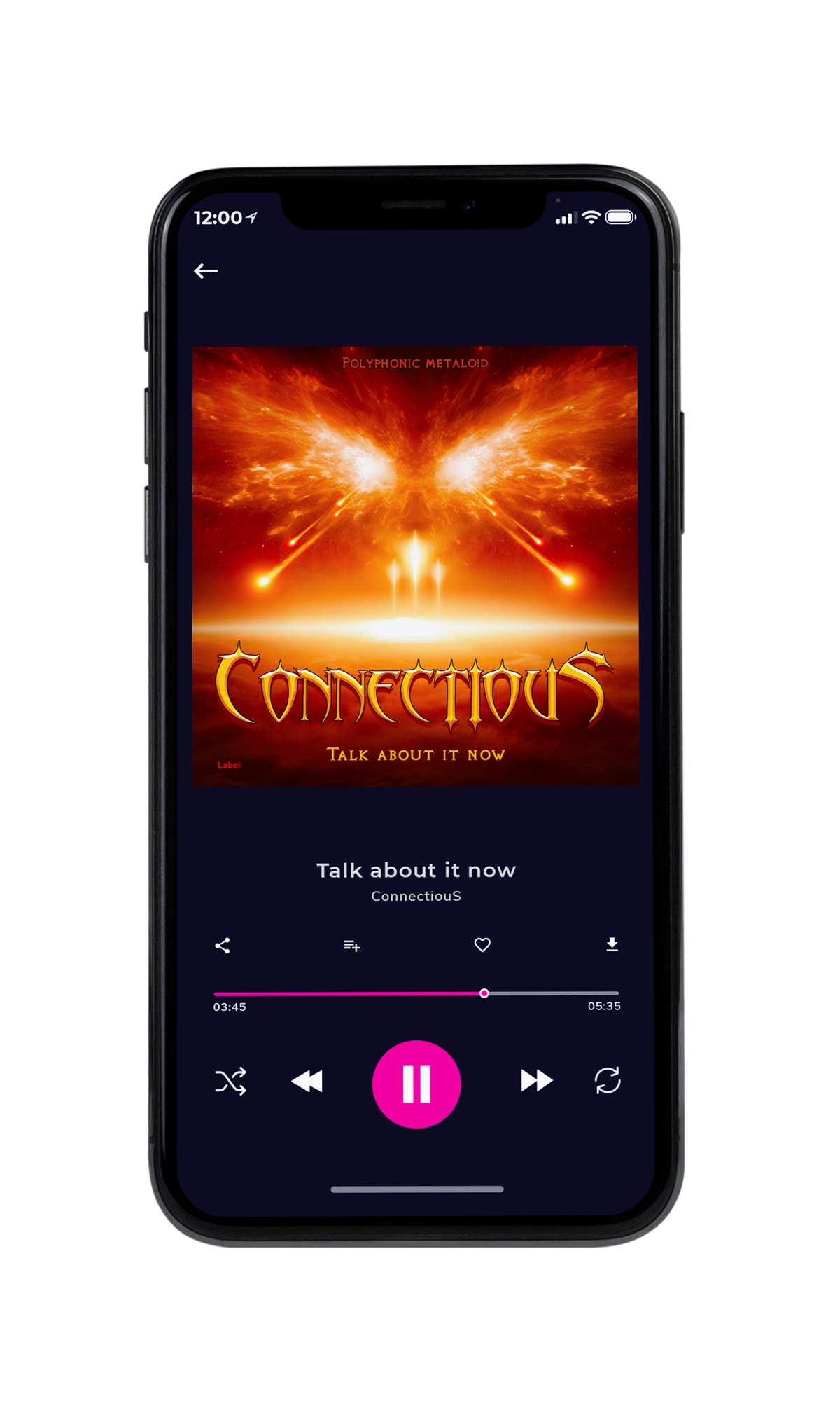 Tablet view of Premade Heavy Metal & Gothic Metal Album Cover - Tia Maria #4548 | AlbumArtZone*
