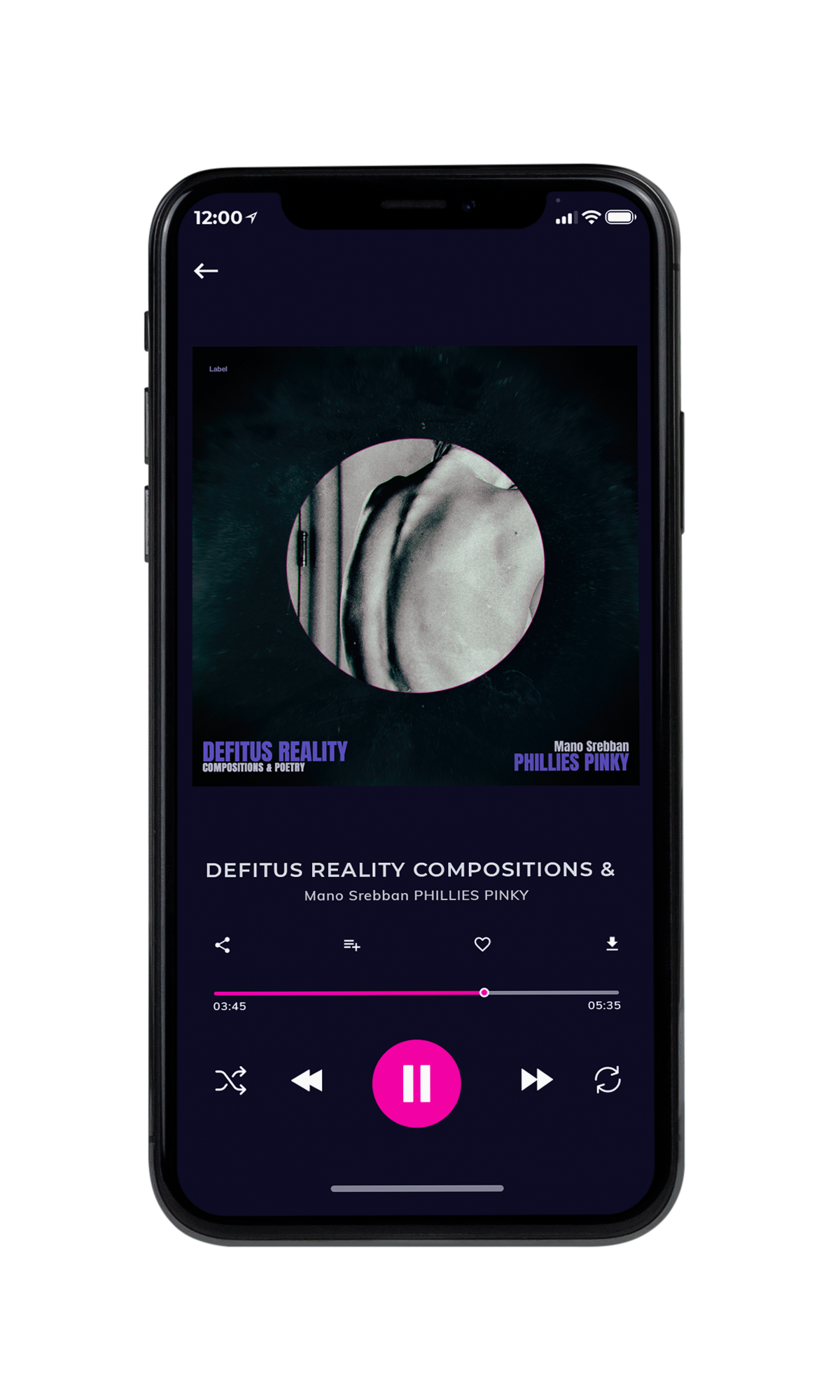 Tablet view of Premade Rock,Punk & Alternative Album Cover - Dawn #4552 | AlbumArtZone*