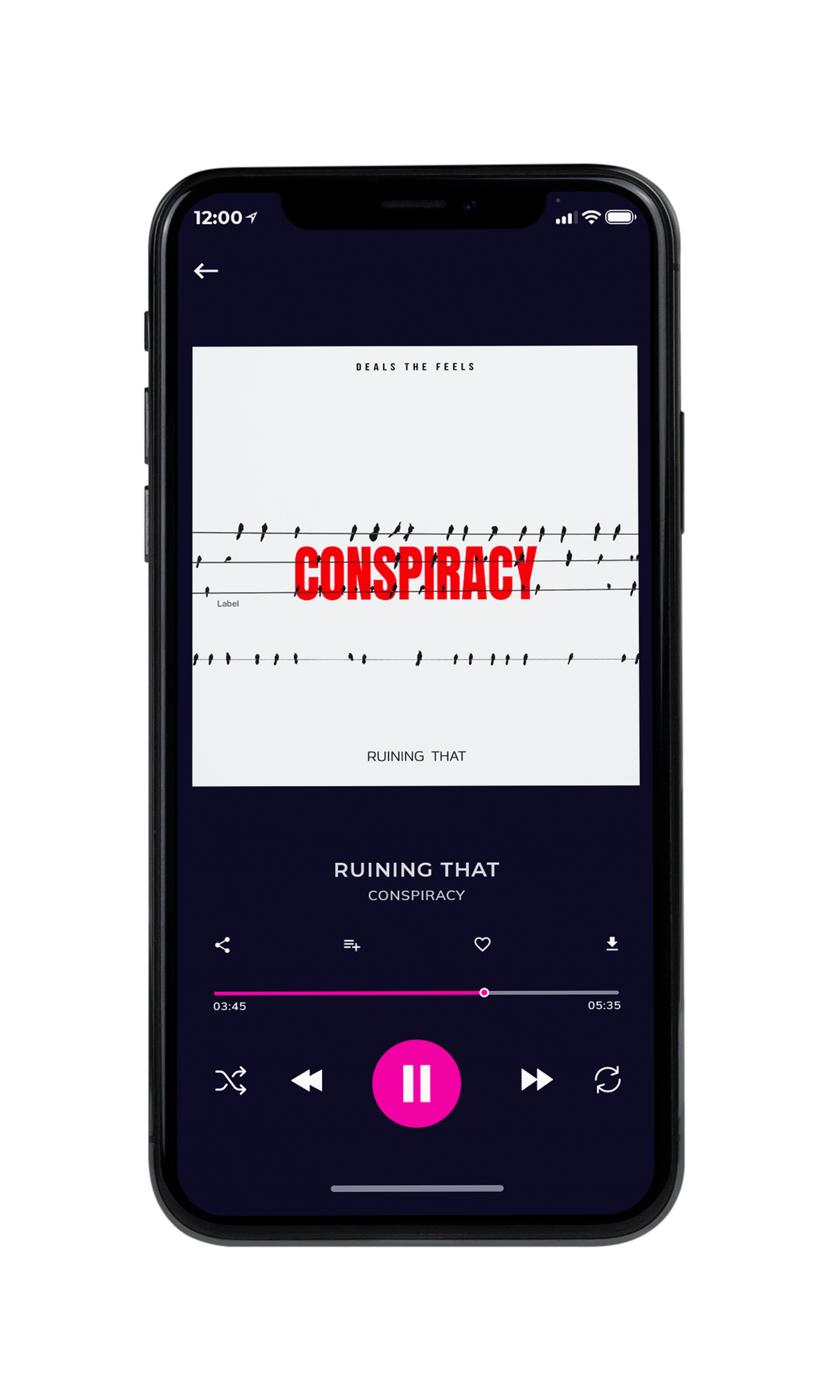 Tablet view of Premade Pop Album Cover - Cararra #4583 | AlbumArtZone*