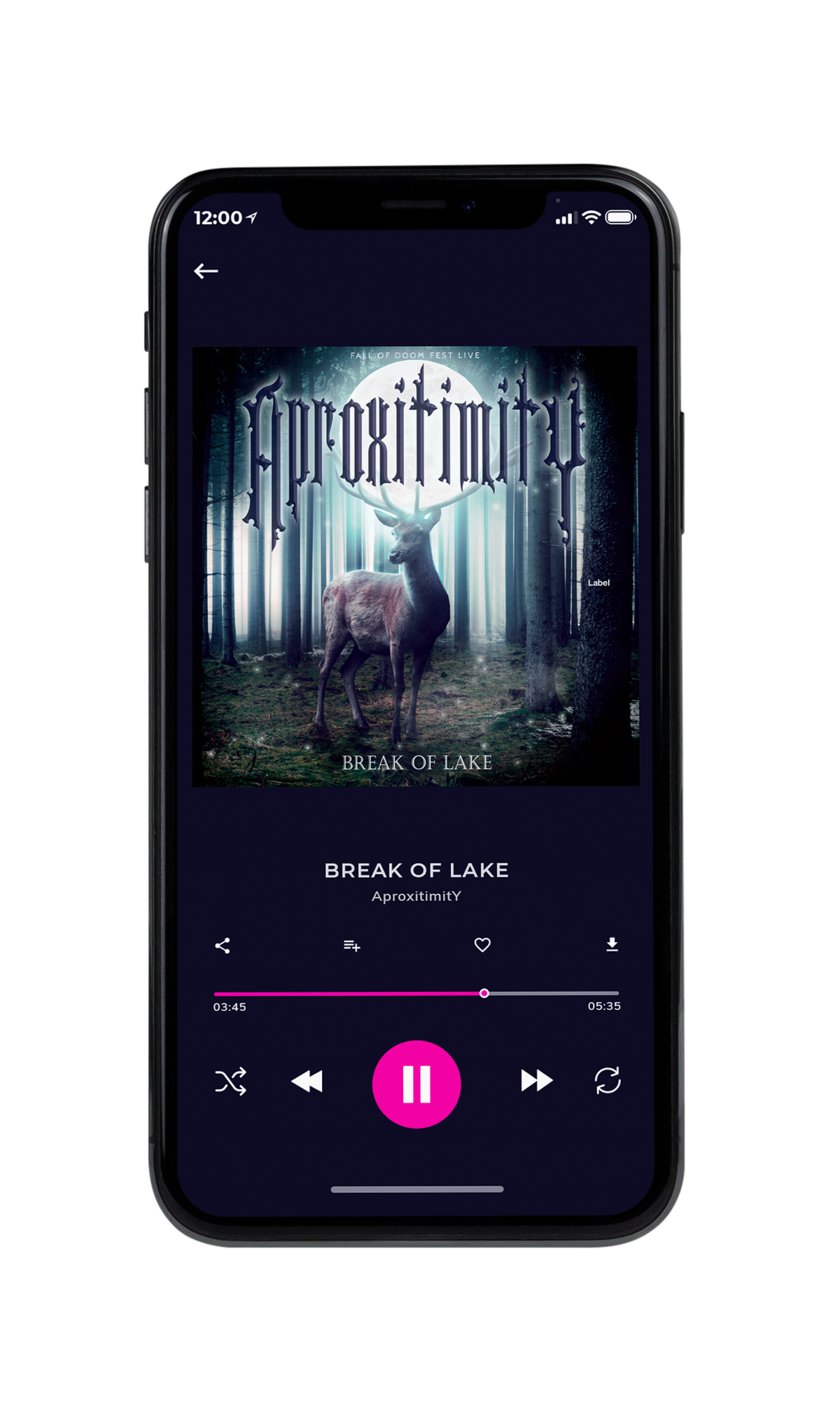 Tablet view of Premade Heavy Metal & Gothic Metal Album Cover - Ebony Clay #4613 | AlbumArtZone*