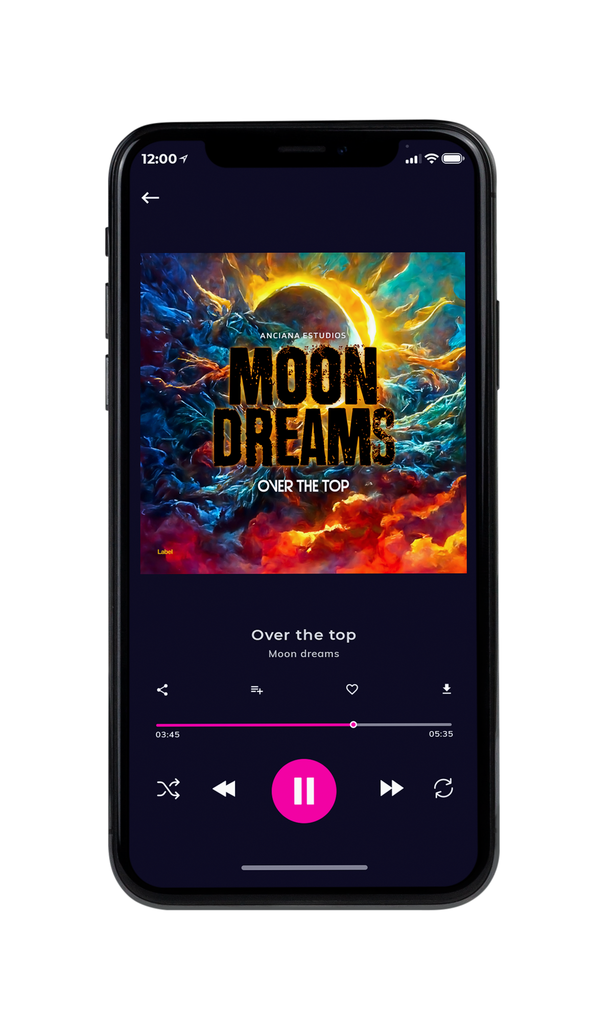 Tablet view of Premade Electronica & Ambient Album Cover - Charade #4616 | AlbumArtZone*