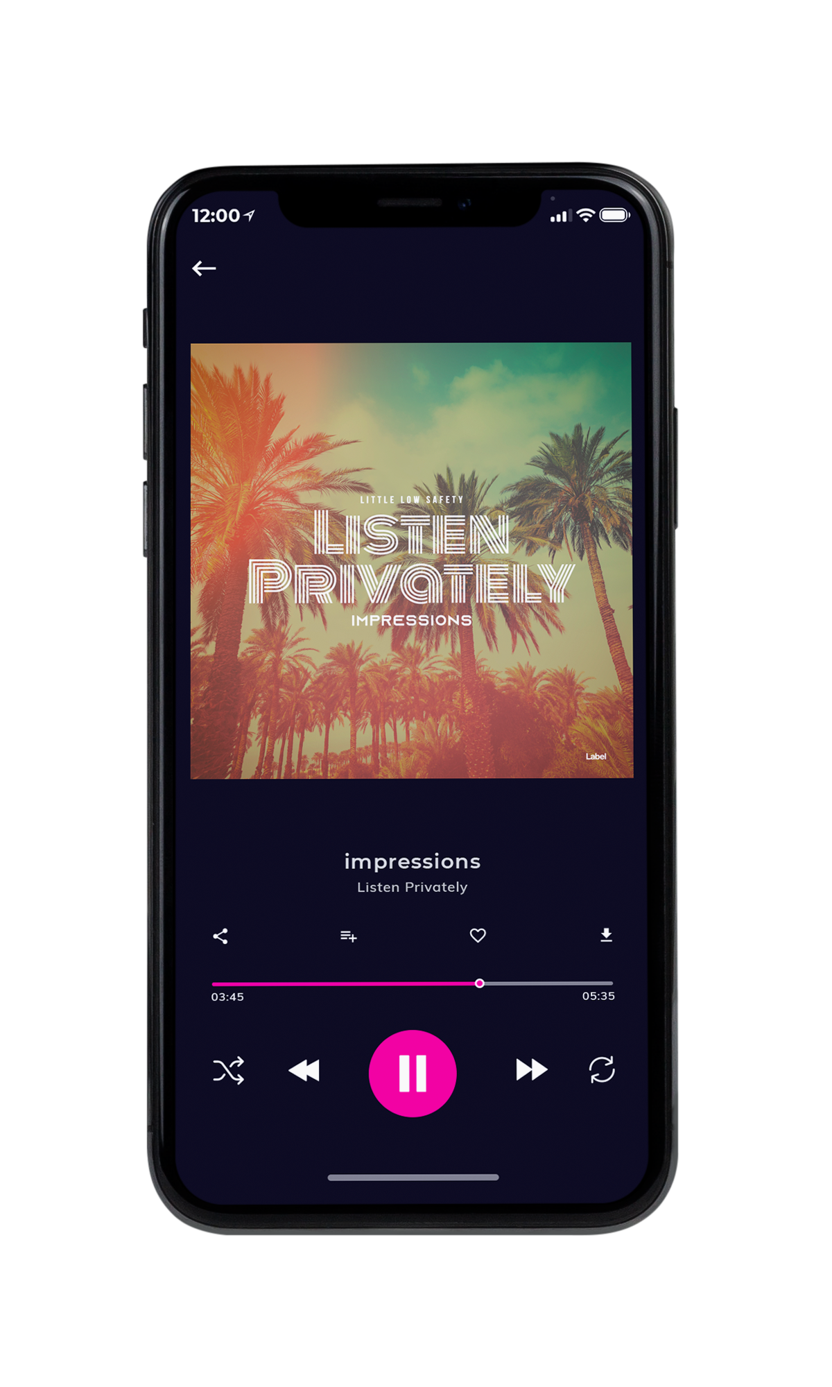 Tablet view of Premade EDM, House & Dub Album Cover - Sandal #4648 | AlbumArtZone*