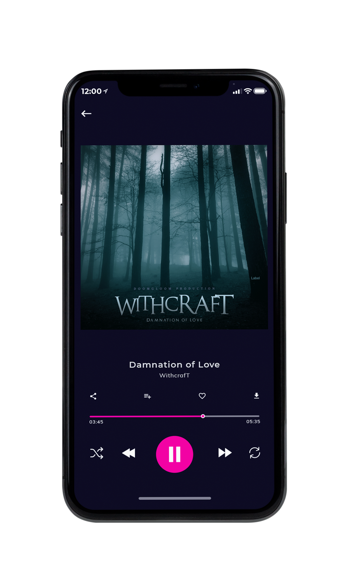 Tablet view of Premade Heavy Metal & Gothic Metal Album Cover - Timber Green #4681 | AlbumArtZone*