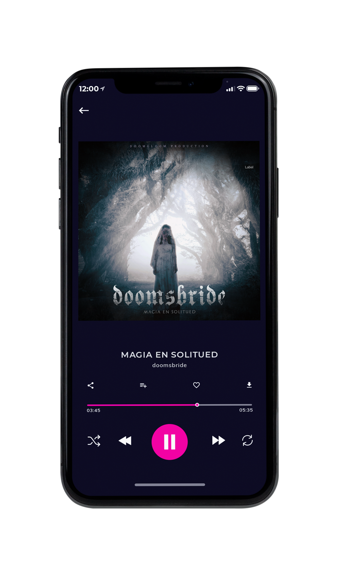 Tablet view of Premade Heavy Metal & Gothic Metal Album Cover - Timberwolf #4687 | AlbumArtZone*