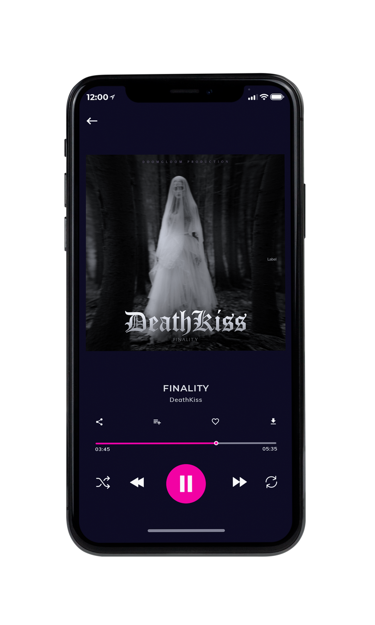 Tablet view of Premade Heavy Metal & Gothic Metal Album Cover - Cod Gray #4696 | AlbumArtZone*