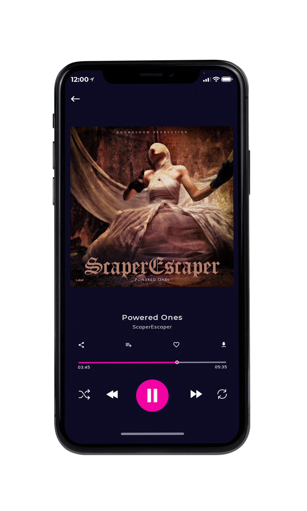 Tablet view of Premade Heavy Metal & Gothic Metal Album Cover - Eclipse #4698 | AlbumArtZone*