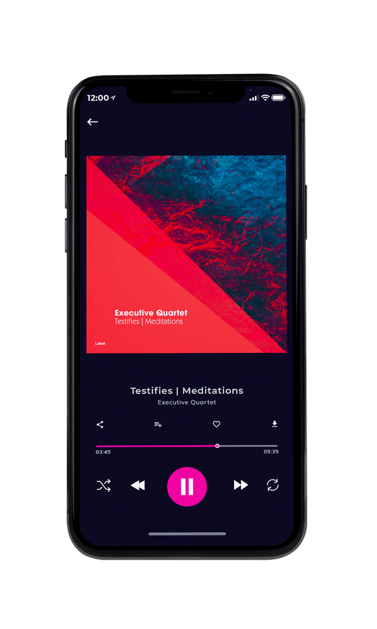 Tablet view of Premade Traditional Jazz & Blues Album Cover - Cinnabar #4703 | AlbumArtZone*