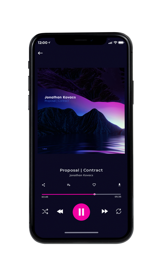Tablet view of Premade Dance & House Album Cover - Ebony #4718 | AlbumArtZone*