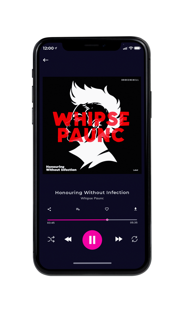 Tablet view of Premade Pop Album Cover - Black #4761 | AlbumArtZone*