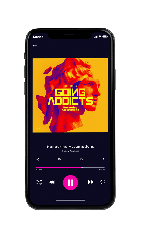Tablet view of Premade Pop Album Cover - Crimson #4772 | AlbumArtZone*