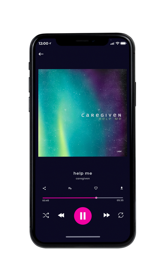 Tablet view of Premade EDM, House & Dub Album Cover - Smalt Blue #4787 | AlbumArtZone*