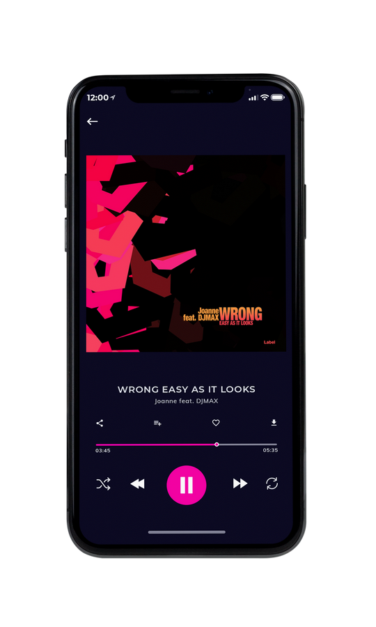 Tablet view of Premade EDM, House & Dub Album Cover - Night Rider #4812 | AlbumArtZone*