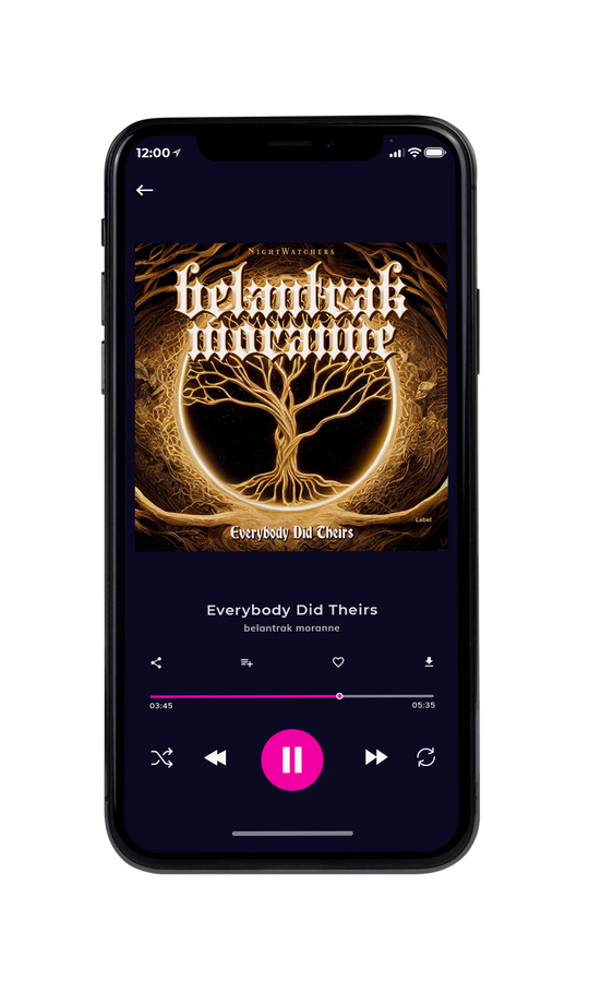 Tablet view of Premade Heavy Metal & Gothic Metal Album Cover - Brandy #4846 | AlbumArtZone*