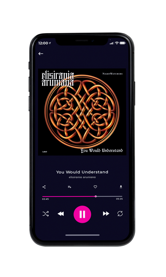 Tablet view of Premade Heavy Metal & Gothic Metal Album Cover - Night Rider #4853 | AlbumArtZone*
