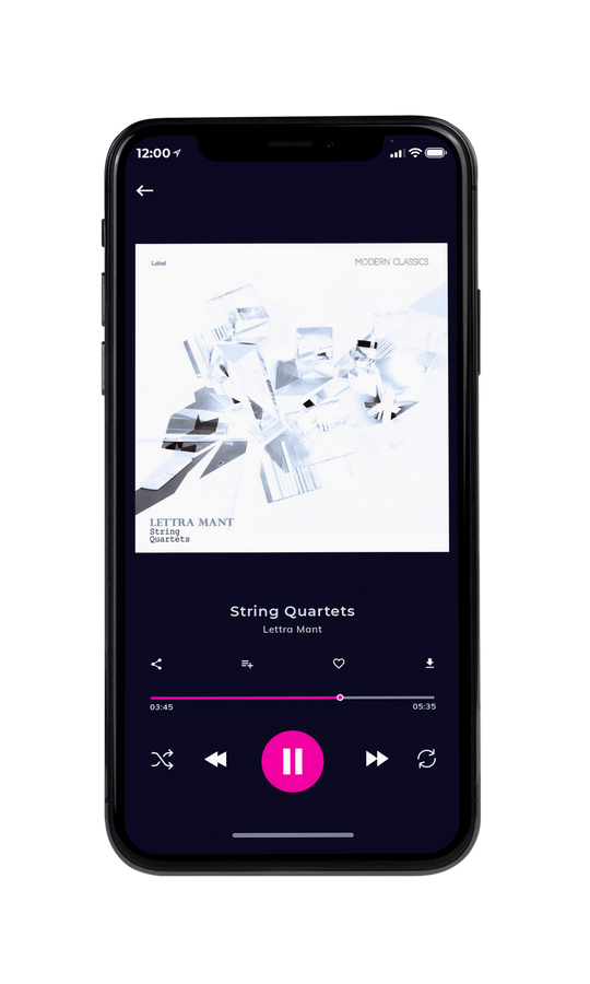 Tablet view of Premade Contemporary Music Album Cover - Catskill White #4888 | AlbumArtZone*