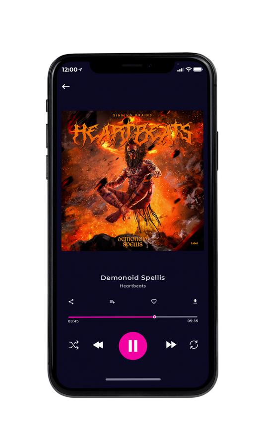 Tablet view of Premade Heavy Metal & Gothic Metal Album Cover - Brown Derby #4912 | AlbumArtZone*