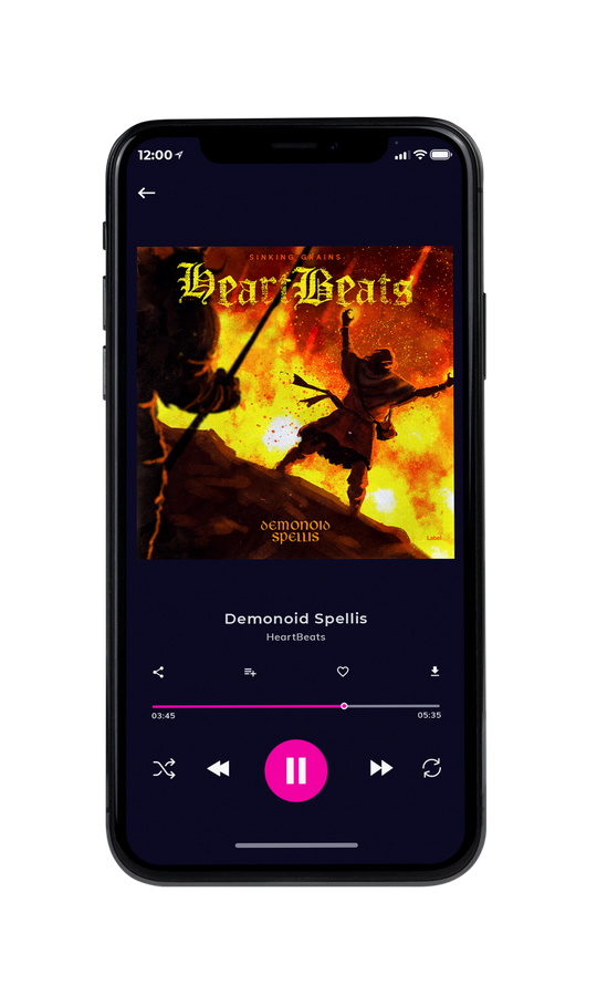 Tablet view of Premade Heavy Metal & Gothic Metal Album Cover - Rebel #4913 | AlbumArtZone*