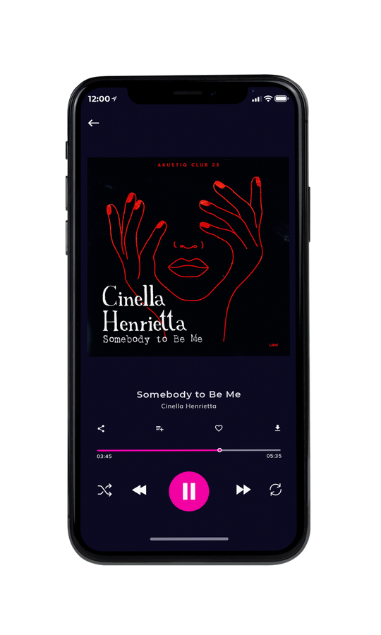 Tablet view of Premade Pop Album Cover - Ebony #4938 | AlbumArtZone*