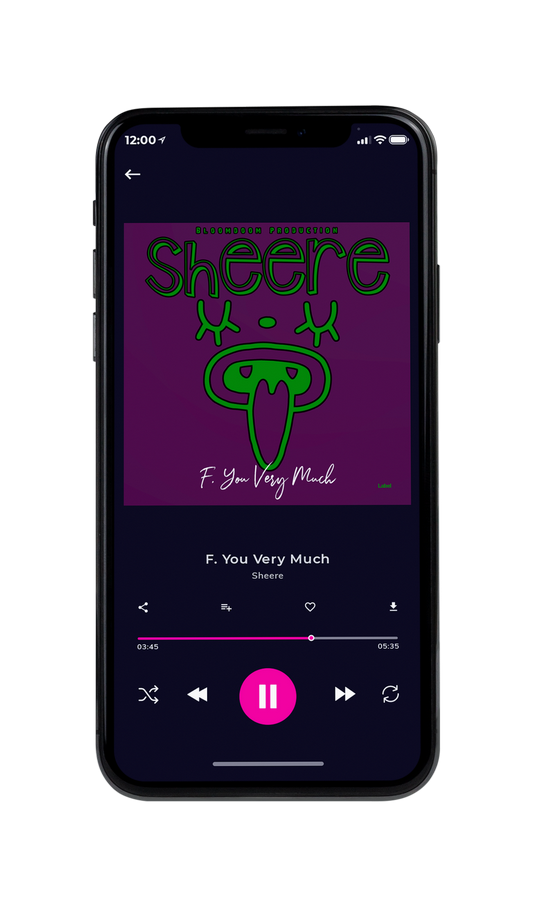 Tablet view of Premade Rock,Punk & Alternative Album Cover - Wine Berry #4960 | AlbumArtZone*