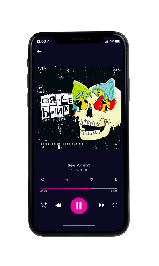 Tablet view of Premade Rock,Punk & Alternative Album Cover - Ebony #4964 | AlbumArtZone*