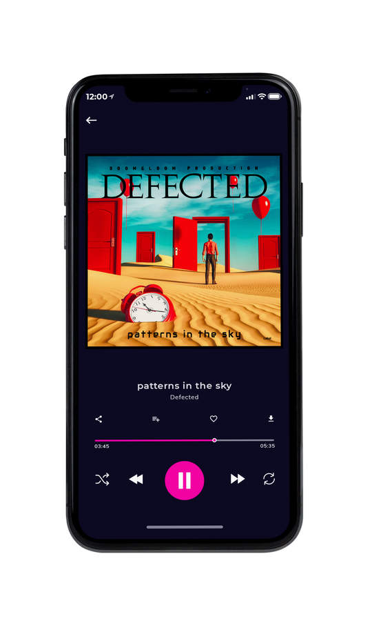 Tablet view of Premade Country & Acoustic Album Cover - Blue Dianne #4975 | AlbumArtZone*