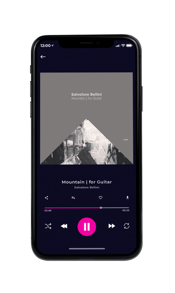 Tablet view of Premade Electronica & Ambient Album Cover - Hurricane #5002 | AlbumArtZone*