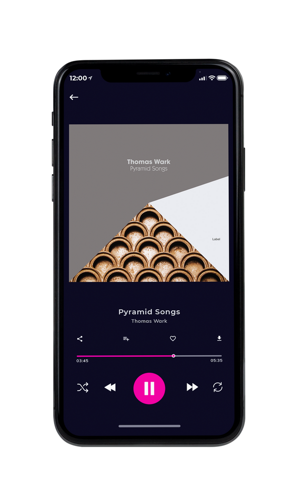 Tablet view of Premade Electronica & Ambient Album Cover - Americano #5004 | AlbumArtZone*